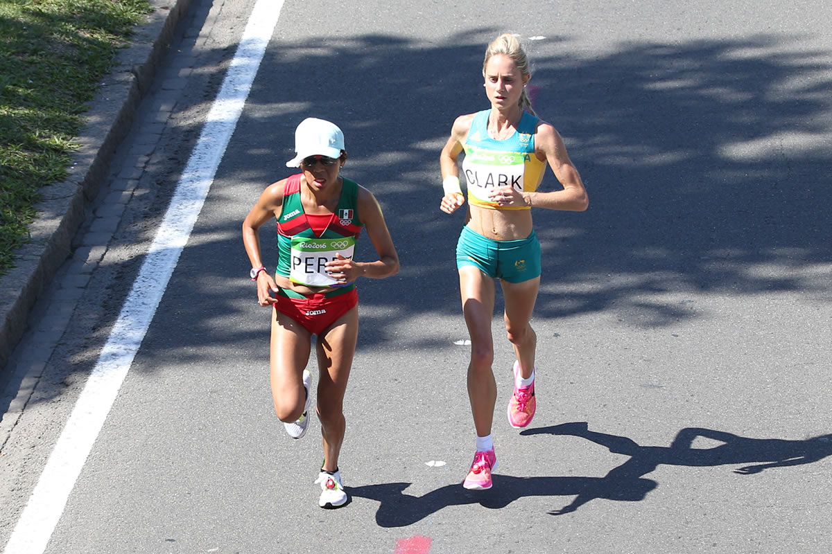 Participan maratonistas Pérez y Hernández en Río